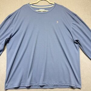 Reel Legends Freeline Mens 3X Blue Long Sleeve Performance Fishing Shirt 3XL